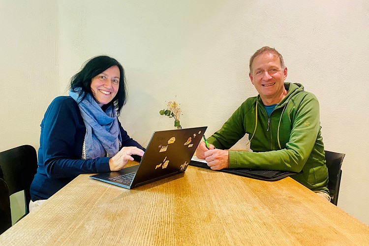 Andrea Schneider und Rolf Schlunegger April 2025 Andrea Schneider und Rolf Schlunegger April 2025